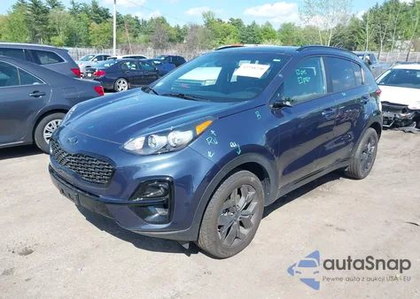 2022 Kia Sportage Nightfall Edition из США, поврежденный, VIN KNDP6CAC4N7002954